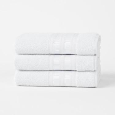 Imagem de Kit 5 Toalhas Banho Gigante Grossa Hotel Luxo 75x150cm 480g - Elloin