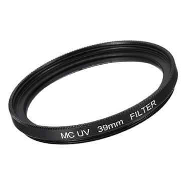 Imagem de Filtro de lente UV MC Filtro de proteção para câmera com revestimentos multicamadas 39 mm HD hidrofóbico resistente a arranhões para câmera fotográfica, 1 peça