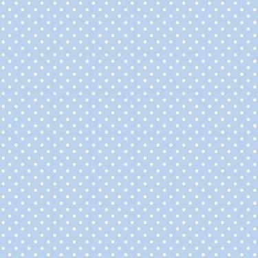 Imagem de Tecido Tricoline Poá Fundo Azul Nuvem - Peripan - 50 x 150 cm - Ideal 