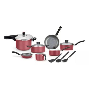 Imagem de Conjunto De Panelas Enjoy 10Pçs Top Antiaderente Alegrete Ve