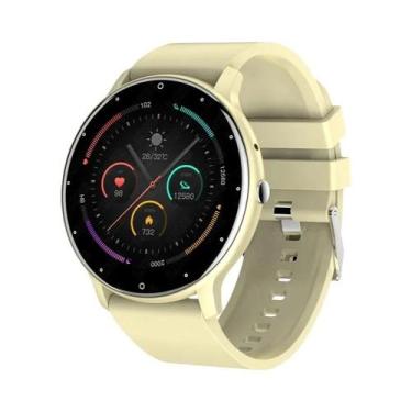 Imagem de Relógio Inteligente Bluetooth Com Monitor De Frequência Cardíaca De 1,