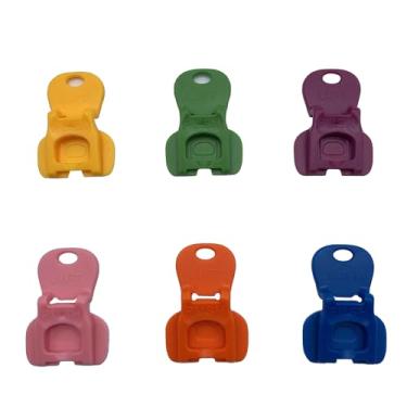 Imagem de Conjunto de 6 abridores de latas e selador, cores mistas, operação manual