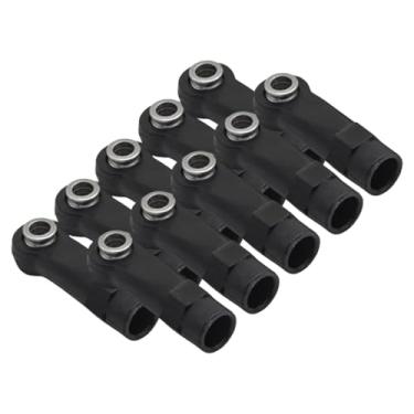 Imagem de Dynwave 10x Terminais de Haste M4 com Juntas Esféricas para Carros RC, Leves, Acessórios para Brinquedos de Controle Remoto para Veículos de Hobby nas Escalas, Style E