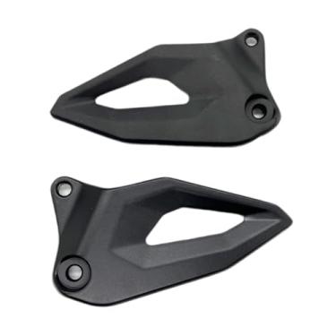 Imagem de QccHieUs Conjunto de 2 peças de suporte decorativo para pedal dianteiro esquerdo e direito, fácil de instalar, para motocicletas BJ150S e BJ150-31.
