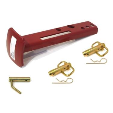 Imagem de The ROP Shop Perna de arado, pino de trava, 2 pinos de engate 61353 93028 para Western Uni-Mount Snowplow