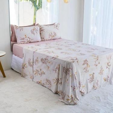 Imagem de Lençol bella malha queen gaby - bella enxovais