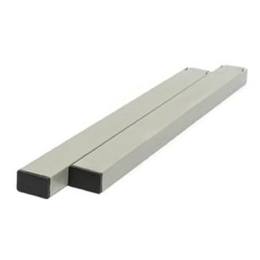 Imagem de Suporte Metalon para Pia e Bancada, Cinza, 60cm x 4cm x 2cm, Chapa 1mm, Pintura Eletrostática, Resistente, Capacidade 30kg