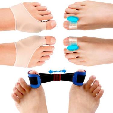 Imagem de Kit 5 pçs Protetor Corretor Joanete alivio da dor Cód-111 - SWG, BEGE,