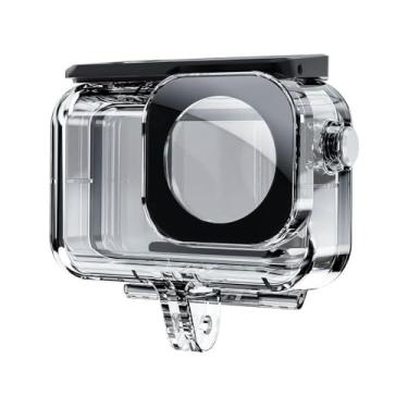 Imagem de Caixa Estanque À Prova D'Água para DJI Osmo Action 3 e 4 5 Pro - Proteção Subaquática para Mergulho, Natação e Esportes Aquáticos - Lente HD e Vedação Segura.