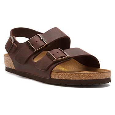 Imagem de Birkenstock Sapatos unissex Mayari tamanho 4, cor: Habana-marrom