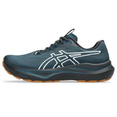 Imagem de ASICS Tênis de corrida masculino GT-2000 14, Banho natural/azul-petróleo tranquilo, 41