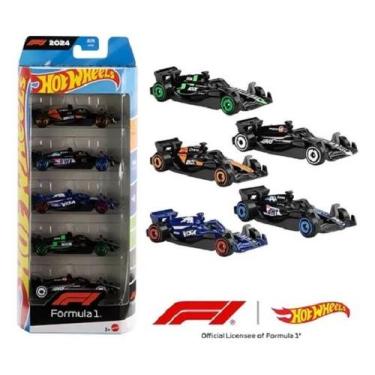 Imagem de Hot Wheels Formula 1 Pack Com 5 Carrinhos F1 - Mattel