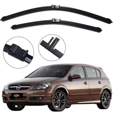 Imagem de Kit Palheta Dianteira Vectra GT 2007 Limpador de Parabrisa de Silicone