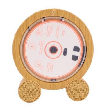 Imagem de Generic Leitor de CD Vertical de Mesa, Alto-falantes Duplos 5.3 Portáteis Rádio FM USB AUX Timer Tela LED, Com Controle Remoto, para Amantes de Música Doméstica (WHITE)