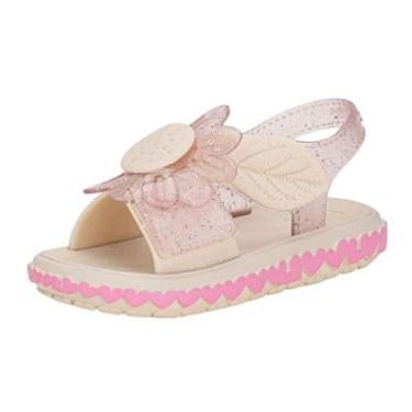 Imagem de Sandalia Infantil Menina Confortavel Leve Zaxynina Spring-Feminino