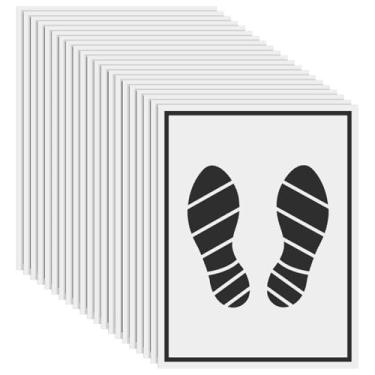 Imagem de Balacoo 50 peças de tapetes de papel descartáveis para carros: tapetes de papel portáteis para carros e caminhões, antilama e neve, suprimentos de concessionária de detalhes automáticos