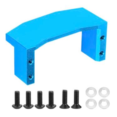 Imagem de QUE-T 1pcs Aluminum Servo Mount Post Upgrade for 1/10 Tamiya TT01 TT-01 RC On Road Touring Car (Blue)