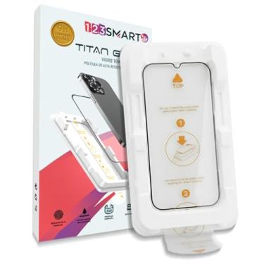 Imagem de Pelicula Privacidade De Vidro Temperado 9H Ultra Resistente Titan Glass Para Galaxy S24 S25 Plus Ultra Fe A06 A15 A16 A56 Com Aplicador Easy Install (1, Transparente, Galaxy S25)