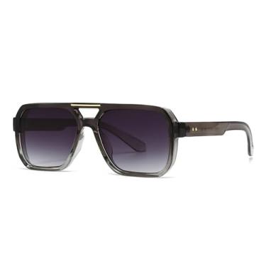 Imagem de Óculos de Sol UV400 - Ponte Dupla com Rebites, Estampa de Leopardo e Lentes Degradê, para Homens e Mulheres, Ideais para Esportes, Corrida, Ciclismo e Atividades ao Ar Livre, Tamanho 02