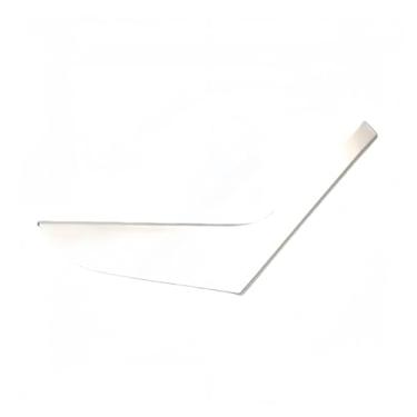 Imagem de Maçaneta interna da porta lateral guarnição do interior do veículo tampa de maçaneta de metal compatível com Golf 6 11UD(Left)