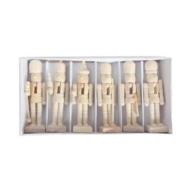 Imagem de Miniaturas De Quebra-Nozes Rosa 10 12 14cm Decoração De Mesa Ornamento