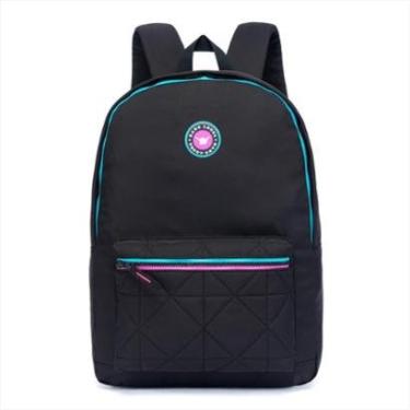 Imagem de Mochila Feminina Hang Loose Bolsa Menina Escolar Casual Resistente-Feminino