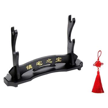 Imagem de Suporte de espada Suporte de espada Samurai Suporte para Espada Japonesa Katana Suporte (Preto 2 andares) (Preto 2 pisos) (Preto 2 pisos)