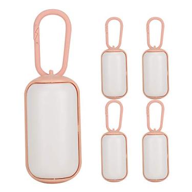Imagem de CUOFYUNL 5 PCS Caixas de Lixo para Resíduos de Animais de Estimação de Plástico Portátil Conjunto de Sacos de Lixo para Gatos Cães Pequenos