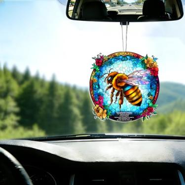 Imagem de Acrílico colorido, apanhador de sol, decoração de janela suspensa de coruja, arte de parede de arco-íris, para sala de estar, quarto, varanda, interior e exterior, jardim, enfeites de Natal 19 x 19 cm