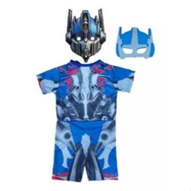 Imagem de Fantasia Roupa Infantil do Transformers Optimus Prime e Bumblebee, Opt