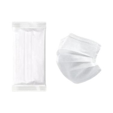 Imagem de Máscara Facial Descartável Colorida De 3 Camadas (50-200 Unidades) Par