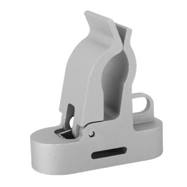 Imagem de Braçadeira magnética de suporte de liga de alumínio forte para 30 60 anéis, acessórios de carrinho de golfe para entusiastas de jogadores de golfe (prata)