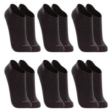 Imagem de Kit 6 Pares de Meia Lupo Soquete Algodão Unissex 41 a 44