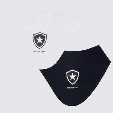 Imagem de Kit 2 Babadores Botafogo - Torcida Baby, Único