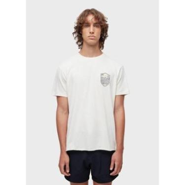 Imagem de T-shirt brasão caiçara linen mc OSKLEN-Masculino