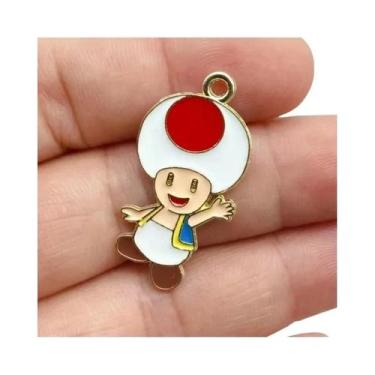 Imagem de Pingente De Metal Kawaii Com Desenhos Animados, 10 Peças, Berloques De