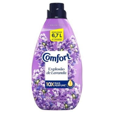 Imagem de Amaciante Comfort Concentrado Mais Perfume - Lavanda 1,5L, Lavanda, 1,