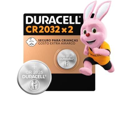 Imagem de Duracell Pilhas Moeda CR2032 Pack 2 Unidades – Ideal para Placas Mãe e Controles Automotivos