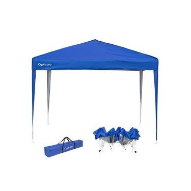 Imagem de Tenda Gazebo Sanfonada Dobrável 3x3m Summer Azul O2Flow