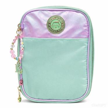 Imagem de Estojo Escolar Infantil Box KK2634M Verde - Kika