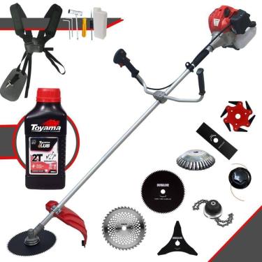 Imagem de Aparador De Grama Anmax Cg430p 43cc 2hp 8 Em 1 + Óleo Toyama