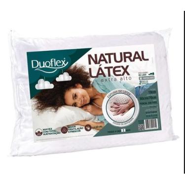 Imagem de Travesseiro Natural Latex Extra Alto - Duoflex, UNICA