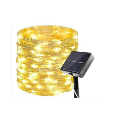 Imagem de Luzes De Cordão De Fio De Cobre À Prova d'Água 7/12/22M 8 Modos Solar 