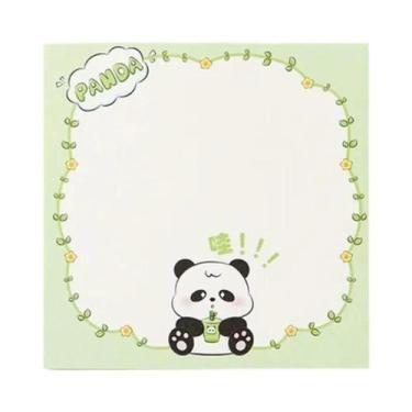 Imagem de Blocos De Notas Adesivas De Panda E Porquinho-da-Índia Para Crianças, 