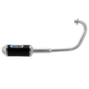 Imagem de Escapamento Pro Tork Mini 3 Titan Ks/Es-150 2004 À 2008 Curva Cromada,