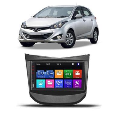 Imagem de Kit Multimídia Mp5 Hb20 2012 2013 2014 2015 2016 2017 2018 2019 7 Pole