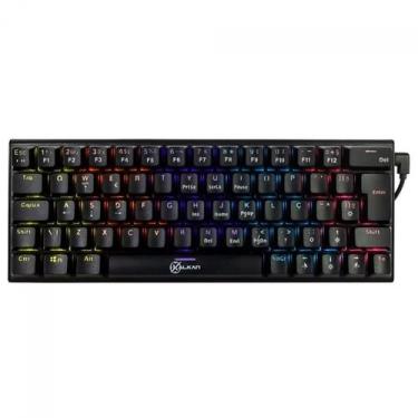 Imagem de Teclado Mecânico Gamer Kalkan Loki - ABNT2 - Formato 60% - Rainbow - S