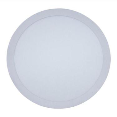 Imagem de Plafon Modaza Alumínio de Embutir, 24W, 6500K, Branco