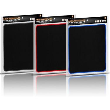 Imagem de Mouse Pad Gamer Speed Premium 27 x 22 cm Antiderrapante Borda Costurad