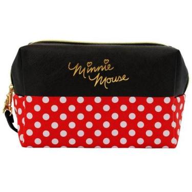 Imagem de Necessaire retangular assinatura minnie 13x10x20cm - disney